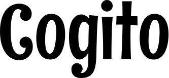 Vorschau des Bootsnamens "Cogito" als Schriftzug für "Bootsbeschriftung Neu 68"