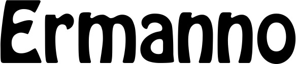 Vorschau des Bootsnamens "Ermanno" als Schriftzug für "Bootsbeschriftung Fett 01"