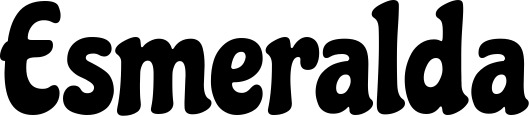 Vorschau des Bootsnamens "Esmeralda" als Schriftzug für "Bootsbeschriftung Klassisch 53"