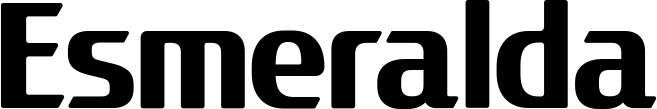 Vorschau des Bootsnamens "Esmeralda" als Schriftzug für "Bootsbeschriftung Fett 22"
