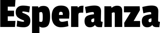 Vorschau des Bootsnamens "Esperanza" als Schriftzug für "Bootsbeschriftung Fett 30"