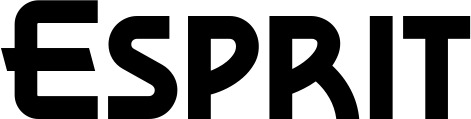 Vorschau des Bootsnamens "Esprit" als Schriftzug für "Bootsbeschriftung Neu 26"