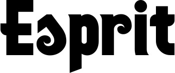 Vorschau des Bootsnamens "Esprit" als Schriftzug für "Bootsbeschriftung Neu 32"