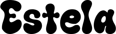 Vorschau des Bootsnamens "Estela" als Schriftzug für "Bootsbeschriftung Neu 62"