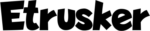 Vorschau des Bootsnamens "Etrusker" als Schriftzug für "Bootsbeschriftung Neu 48"