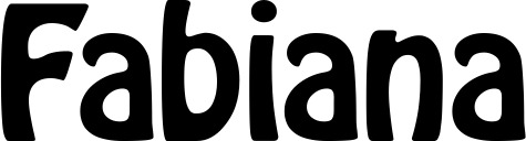 Vorschau des Bootsnamens "Fabiana" als Schriftzug für "Bootsbeschriftung Fett 01"