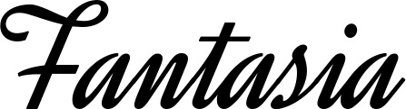 Vorschau des Bootsnamens "Fantasia" als Schriftzug für "Bootsbeschriftung Klassisch 44"