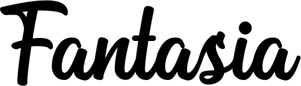 Vorschau des Bootsnamens "Fantasia" als Schriftzug für "Bootsbeschriftung Klassisch 43"