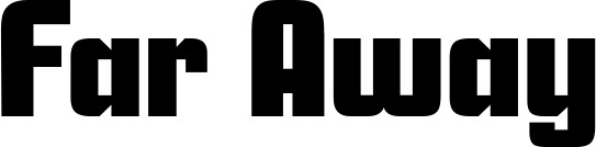 Vorschau des Bootsnamens "Far Away" als Schriftzug für "Style Neu 11"