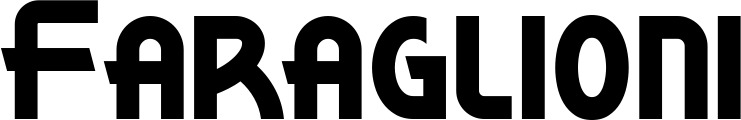 Vorschau des Bootsnamens "Faraglioni" als Schriftzug für "Bootsbeschriftung Neu 26"