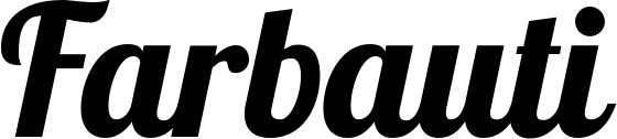Vorschau des Bootsnamens "Farbauti" als Schriftzug für "Bootsbeschriftung Neu 60"