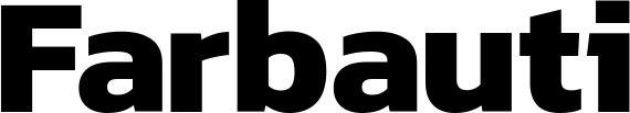 Vorschau des Bootsnamens "Farbauti" als Schriftzug für "Bootsbeschriftung Fett 20"
