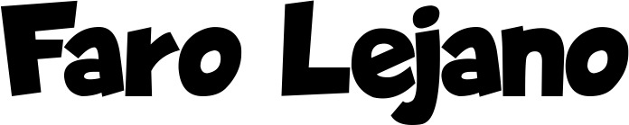 Vorschau des Bootsnamens "Faro Lejano" als Schriftzug für "Bootsbeschriftung Neu 48"