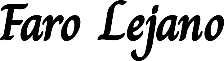 Vorschau des Bootsnamens "Faro Lejano" als Schriftzug für "Bootsbeschriftung Klassisch 51"