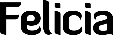 Vorschau des Bootsnamens "Felicia" als Schriftzug für "Bootsbeschriftung Normal 06"