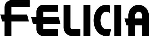 Vorschau des Bootsnamens "Felicia" als Schriftzug für "Bootsbeschriftung Neu 26"
