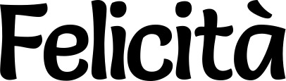 Vorschau des Bootsnamens "Felicità" als Schriftzug für "Bootsbeschriftung Klassisch 94"
