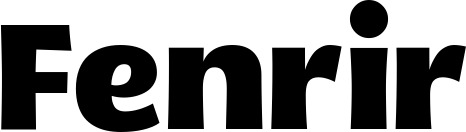 Vorschau des Bootsnamens "Fenrir" als Schriftzug für "Bootsbeschriftung Fett 05"