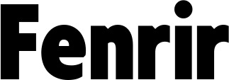 Vorschau des Bootsnamens "Fenrir" als Schriftzug für "Bootsbeschriftung Fett 24"