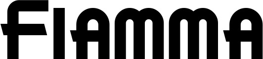 Vorschau des Bootsnamens "Fiamma" als Schriftzug für "Bootsbeschriftung Neu 26"