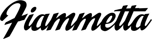 Vorschau des Bootsnamens "Fiammetta" als Schriftzug für "Bootsbeschriftung Klassisch 29"