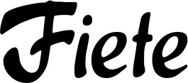 Vorschau des Bootsnamens "Fiete" als Schriftzug für "Bootsbeschriftung Klassisch 15"