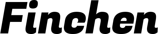 Vorschau des Bootsnamens "Finchen" als Schriftzug für "Bootsbeschriftung Kursiv 04"