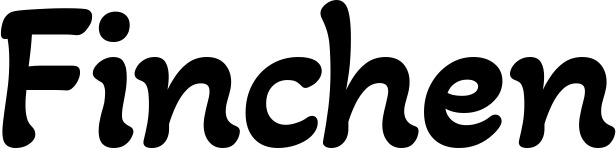 Vorschau des Bootsnamens "Finchen" als Schriftzug für "Bootsbeschriftung Klassisch 103"