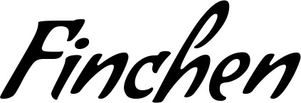 Vorschau des Bootsnamens "Finchen" als Schriftzug für "Bootsbeschriftung Klassisch 57"