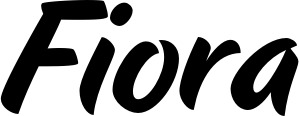 Vorschau des Bootsnamens "Fiora" als Schriftzug für "Bootsbeschriftung Klassisch 19"