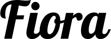 Vorschau des Bootsnamens "Fiora" als Schriftzug für "Bootsbeschriftung Neu 60"