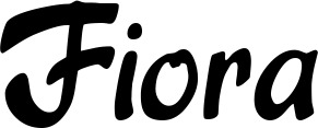 Vorschau des Bootsnamens "Fiora" als Schriftzug für "Bootsbeschriftung Klassisch 15"