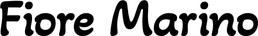 Vorschau des Bootsnamens "Fiore Marino" als Schriftzug für "Bootsbeschriftung Klassisch 103"