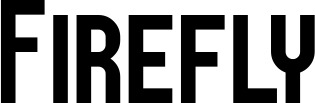 Vorschau des Bootsnamens "Firefly" als Schriftzug für "Bootsbeschriftung Neu 43"