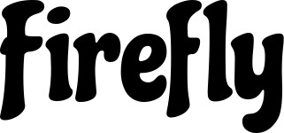 Vorschau des Bootsnamens "Firefly" als Schriftzug für "Bootsbeschriftung Klassisch 53"