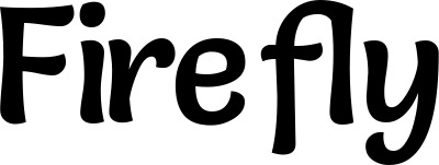 Vorschau des Bootsnamens "Firefly" als Schriftzug für "Bootsbeschriftung Klassisch 94"