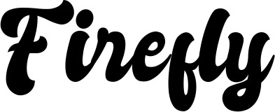 Vorschau des Bootsnamens "Firefly" als Schriftzug für "Style Klassisch 41"