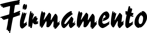 Vorschau des Bootsnamens "Firmamento" als Schriftzug für "Bootsbeschriftung Neu 10"