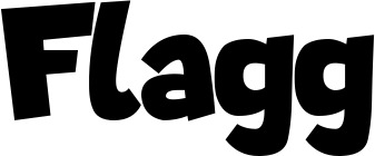 Vorschau des Bootsnamens "Flagg" als Schriftzug für "Bootsbeschriftung Neu 48"