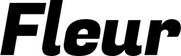 Vorschau des Bootsnamens "Fleur" als Schriftzug für "Bootsbeschriftung Kursiv 04"