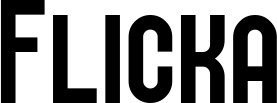 Vorschau des Bootsnamens "Flicka" als Schriftzug für "Bootsbeschriftung Neu 43"