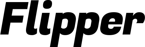 Vorschau des Bootsnamens "Flipper" als Schriftzug für "Bootsbeschriftung Kursiv 04"