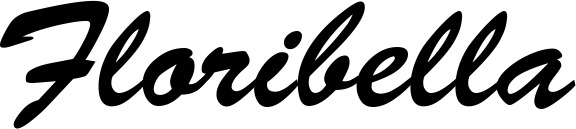 Vorschau des Bootsnamens "Floribella" als Schriftzug für "Bootsbeschriftung Klassisch 03"