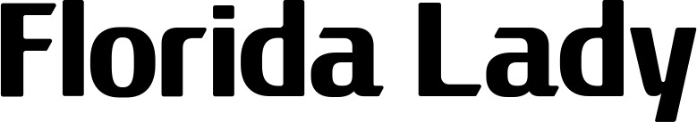 Vorschau des Bootsnamens "Florida Lady" als Schriftzug für "Style Fett 22"