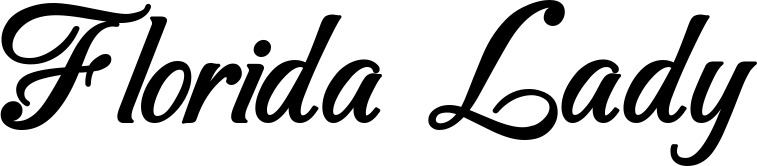 Vorschau des Bootsnamens "Florida Lady" als Schriftzug für "Bootsbeschriftung Klassisch 50"