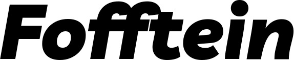 Vorschau des Bootsnamens "Fofftein" als Schriftzug für "Bootsbeschriftung Kursiv 06"
