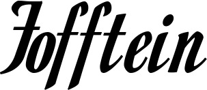 Vorschau des Bootsnamens "Fofftein" als Schriftzug für "Bootsbeschriftung Klassisch 93"