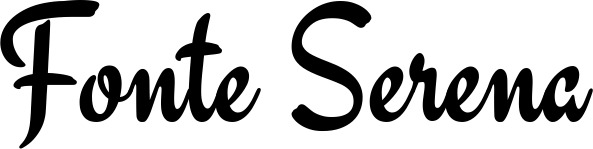 Vorschau des Bootsnamens "Fonte Serena" als Schriftzug für "Bootsbeschriftung Klassisch 63"