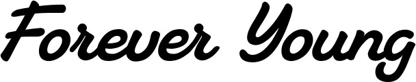Vorschau des Bootsnamens "Forever Young" als Schriftzug für "Style Klassisch 65"