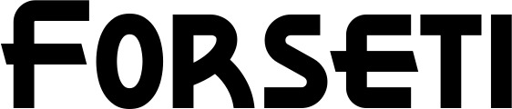 Vorschau des Bootsnamens "Forseti" als Schriftzug für "Bootsbeschriftung Neu 26"
